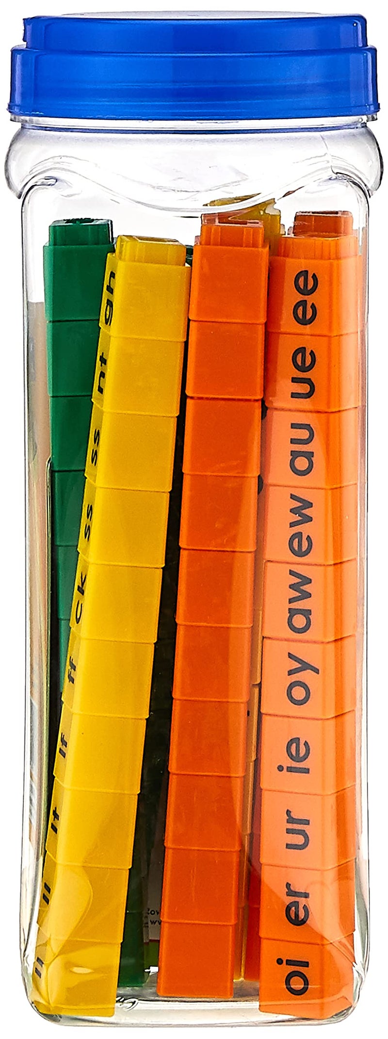 Didax Educational Resources Unifix Letter Blends Cubes Set Medium - Image 2